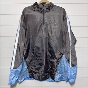 Disney Parks‎ Resort Windbreaker Rain Jacket Packable Vented Blue Gray